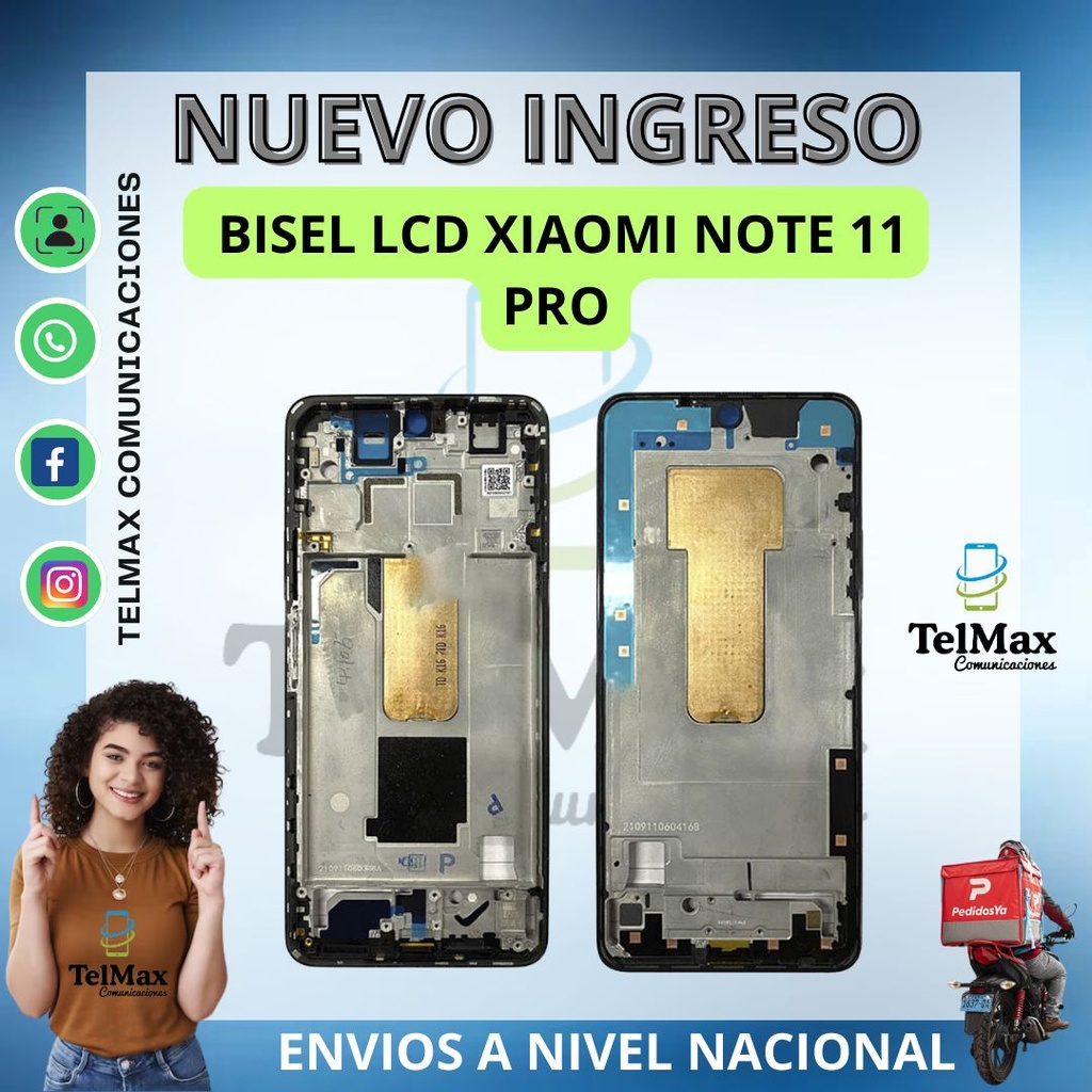 BISEL LCD PARA XIA NOTE 11 PRO