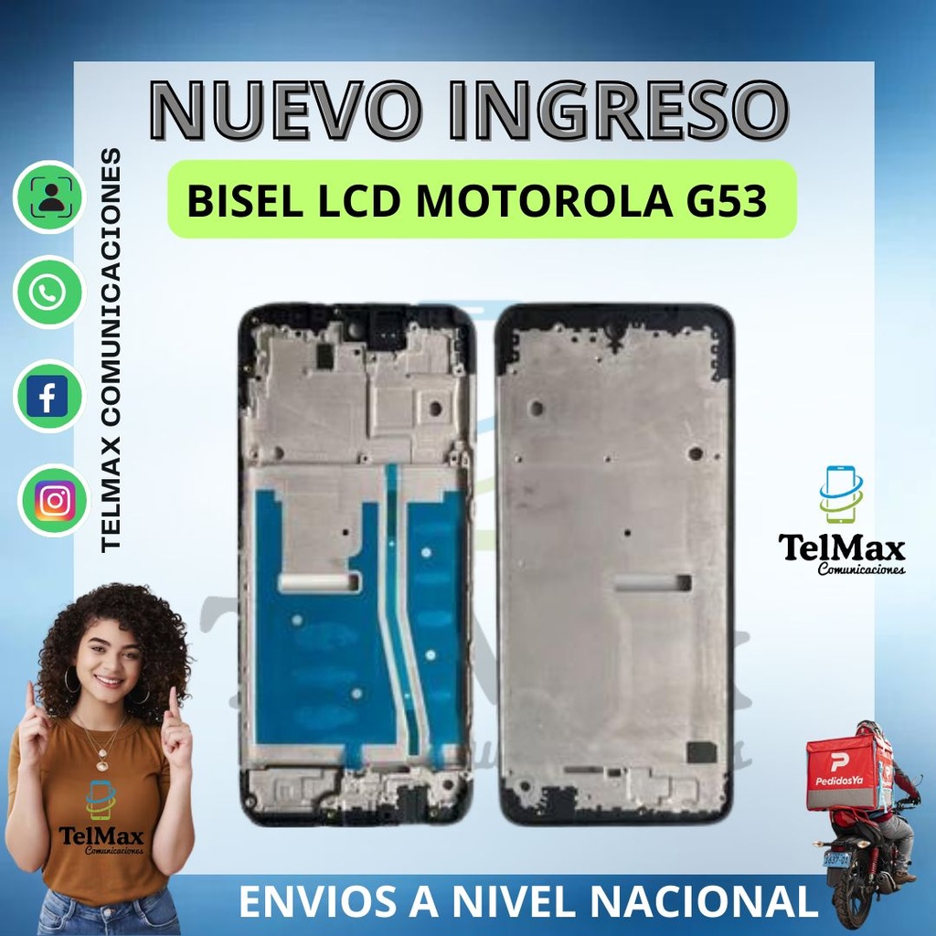 BISEL LCD PARA MOTO G53