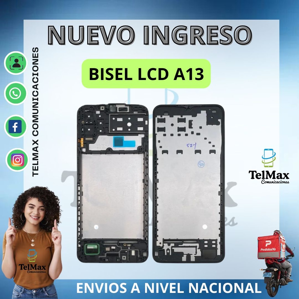 BISEL LCD PARA SAM A13