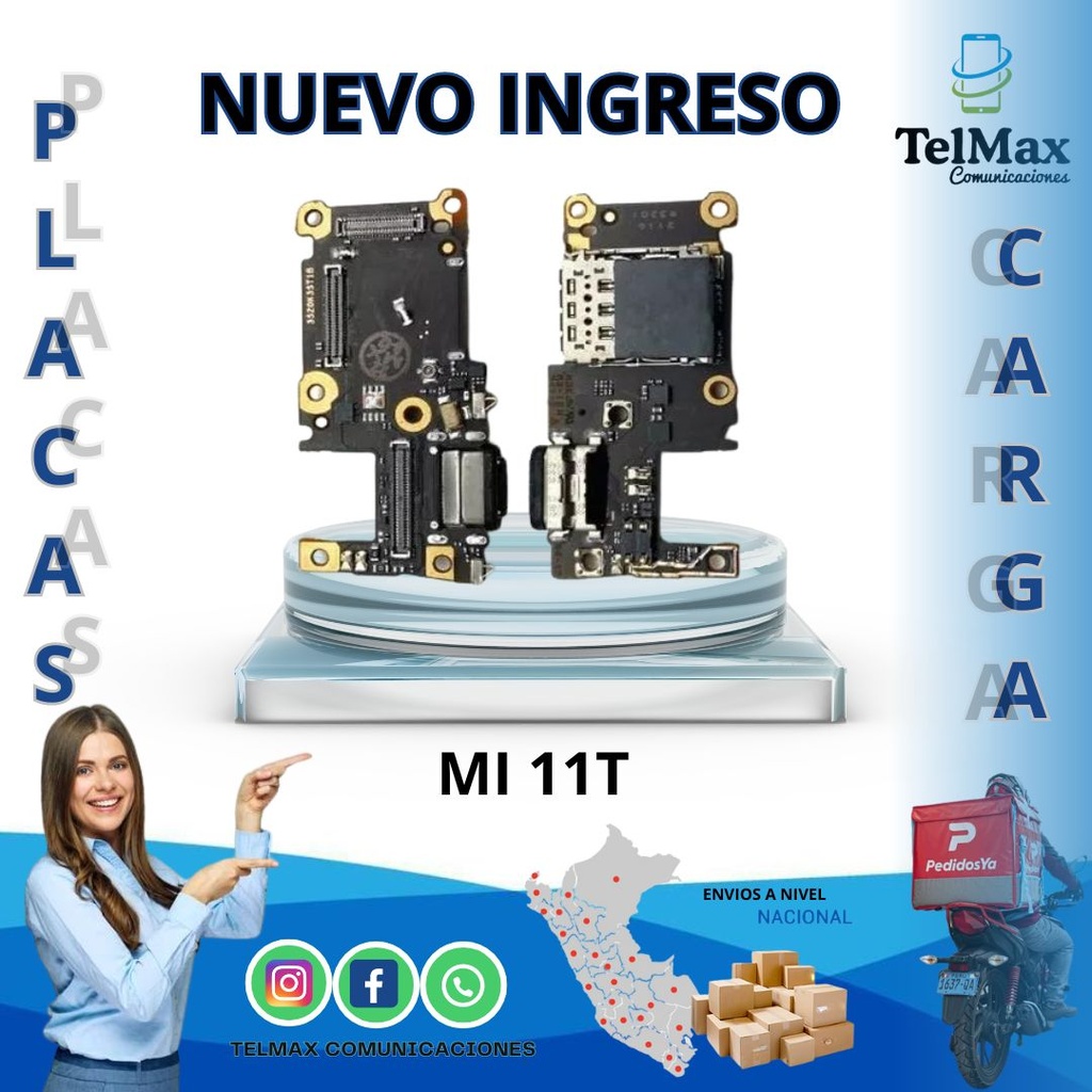 PLACA DE CARGA XIAOMI MI 11T