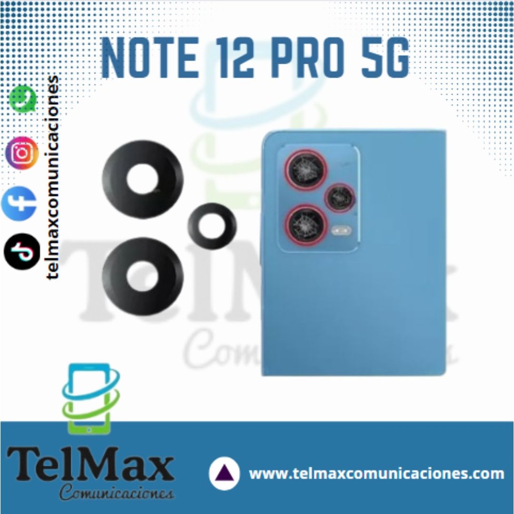 LENTE REDMI NOTE 12 PRO 5G (JUEGO DE 3)