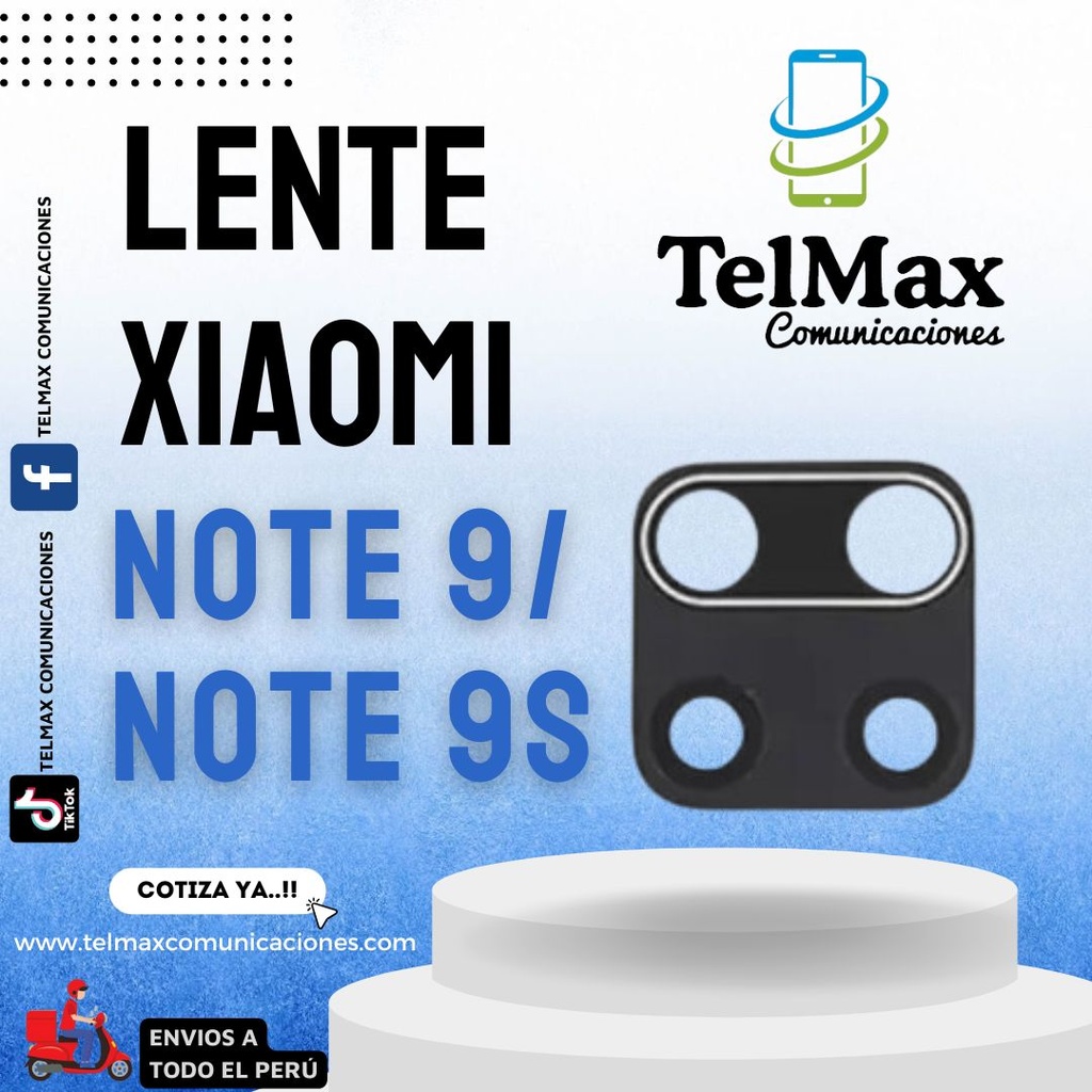 LENTE XIA REDMI NOTE 9 / NOTE 9S