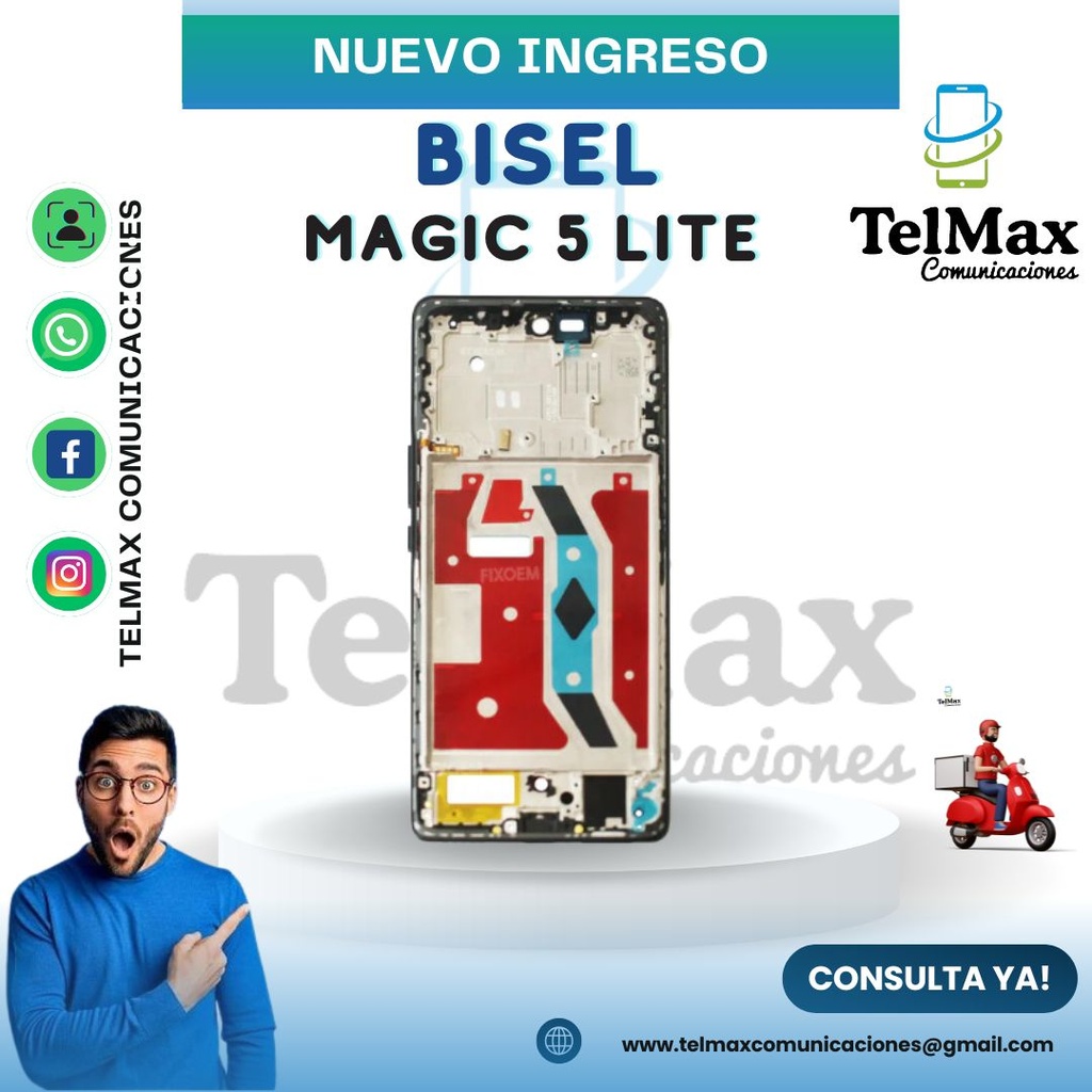 BISEL LCD PARA HONOR MAGIC 5 LITE