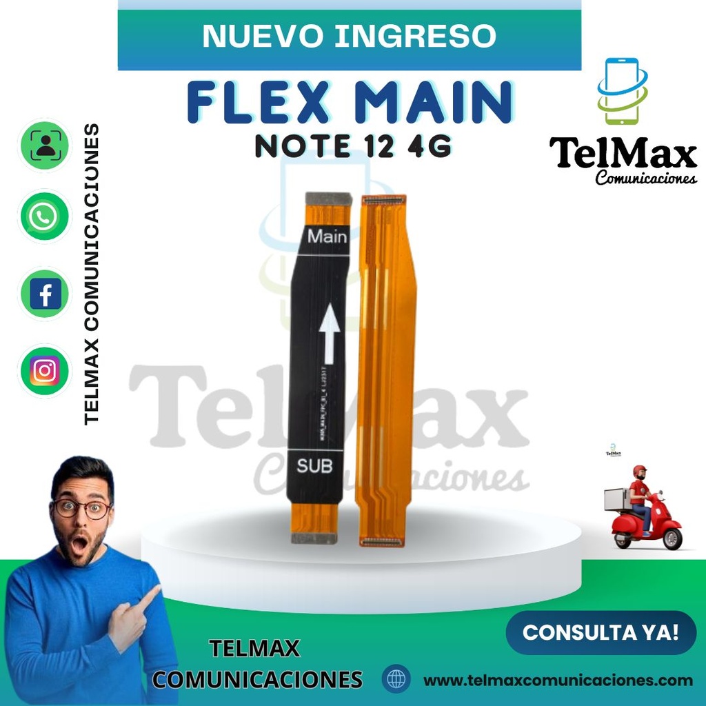 FLEX MAIN PARA XIA NOTE 12
