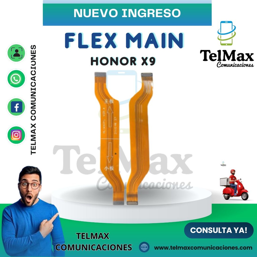 FLEX MAIN PARA HONOR X9
