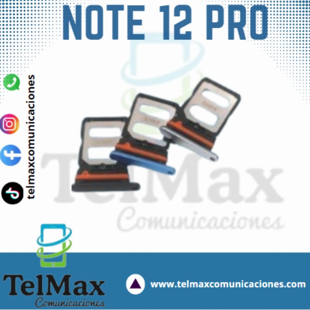 BANDEJA PARA XIA REDMI NOTE 12 PRO/ POCO X5 PRO