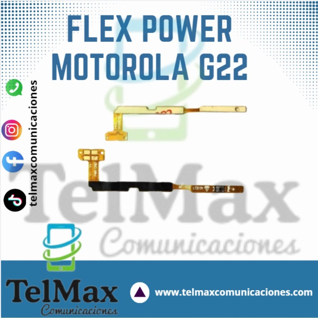 FLEX DE POWER  PARA MOTO G22
