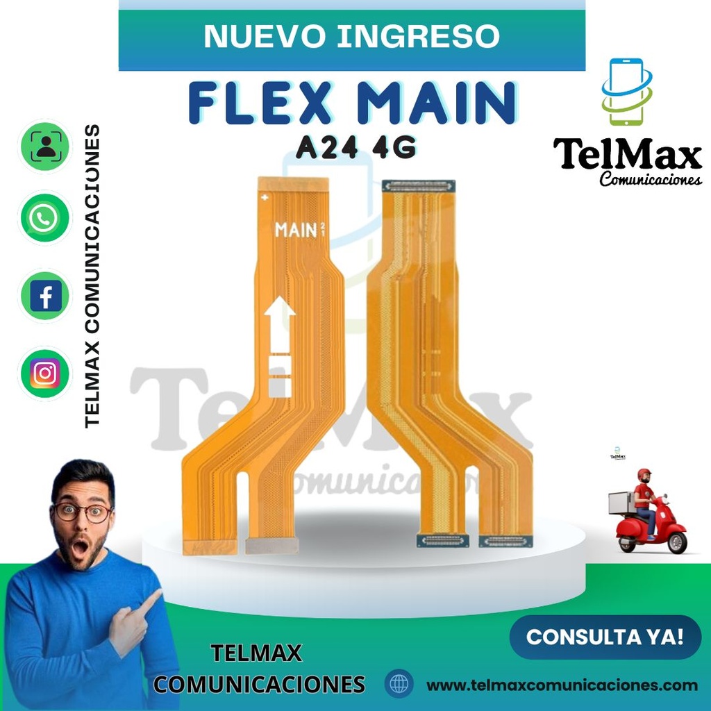 FLEX MAIN PARA SAM A24 4G