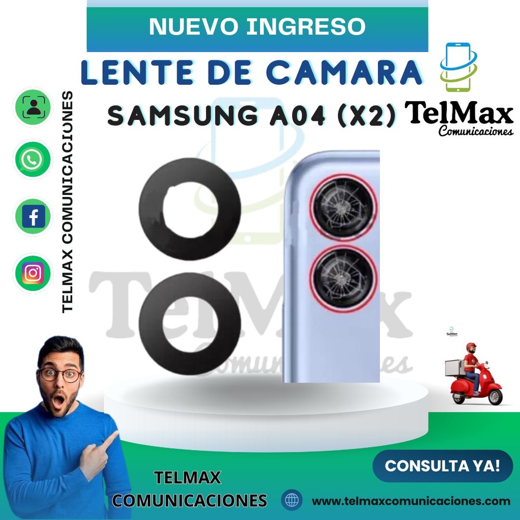 LENTE PARA SAM A04 (X2)