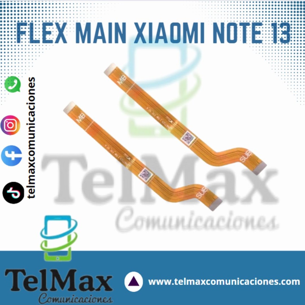 FLEX MAIN PARA XIA NOTE 13