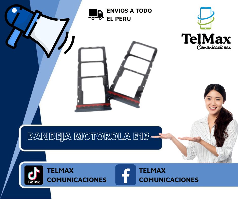 BANDEJA MOTOROLA E13