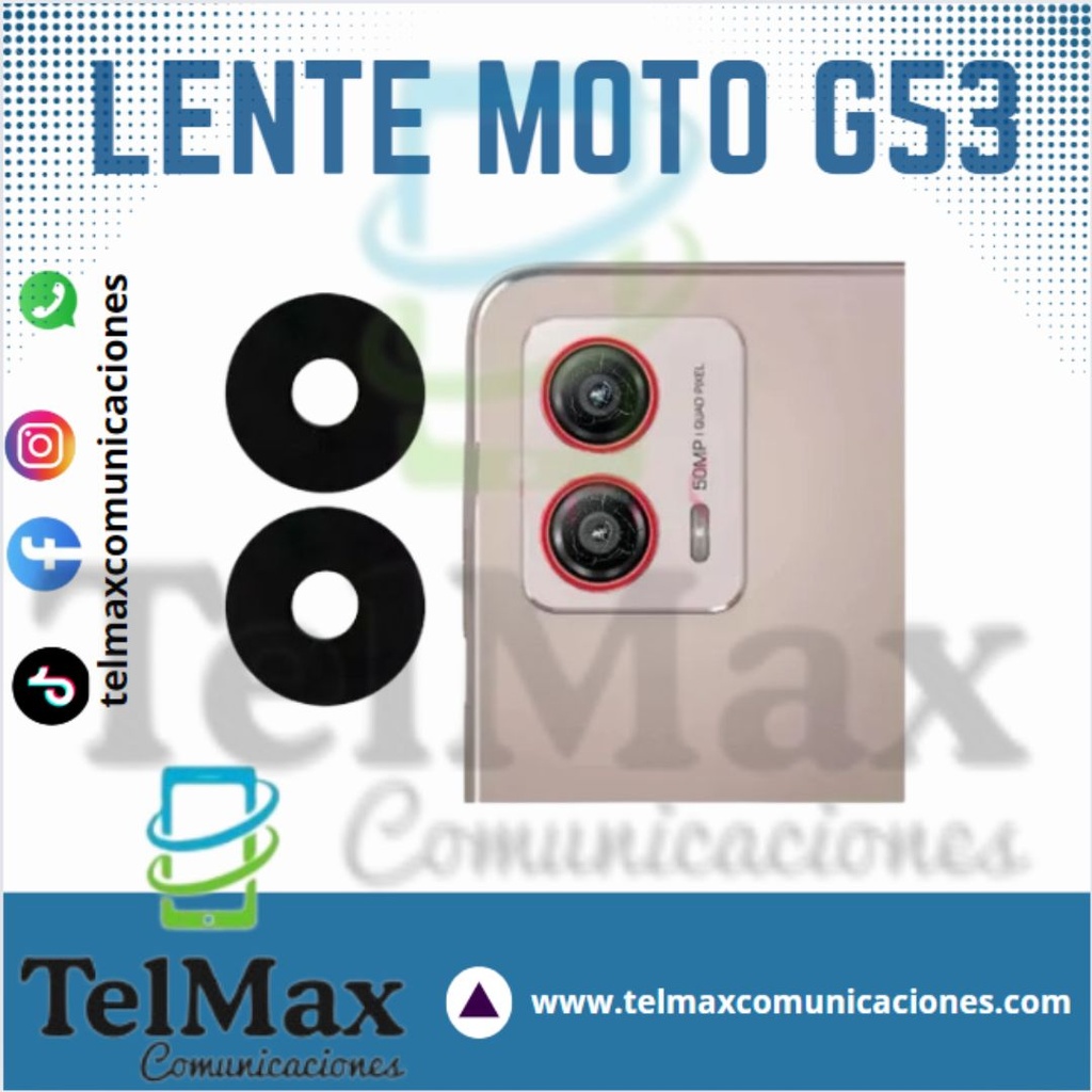 LENTE PARA MOTO G53