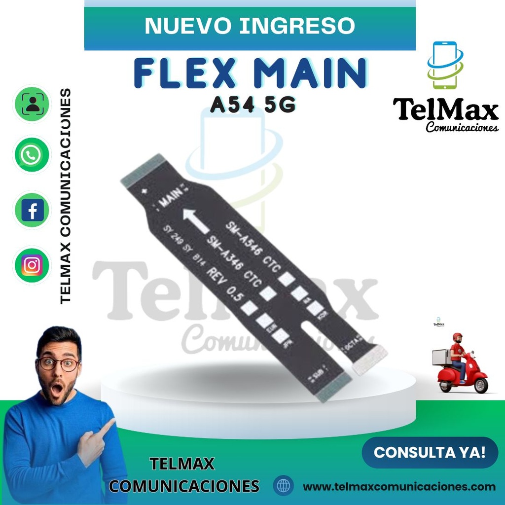 FLEX MAIN PARA SAM A54 5G