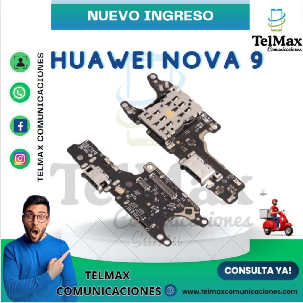 PLACA DE CARGA HUAWEI NOVA 9