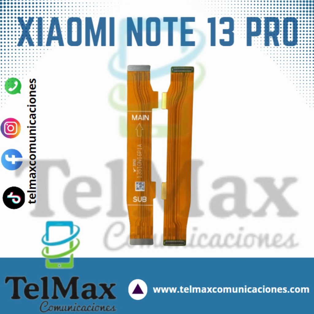 FLEX MAIN PARA XIA NOTE 13 PRO