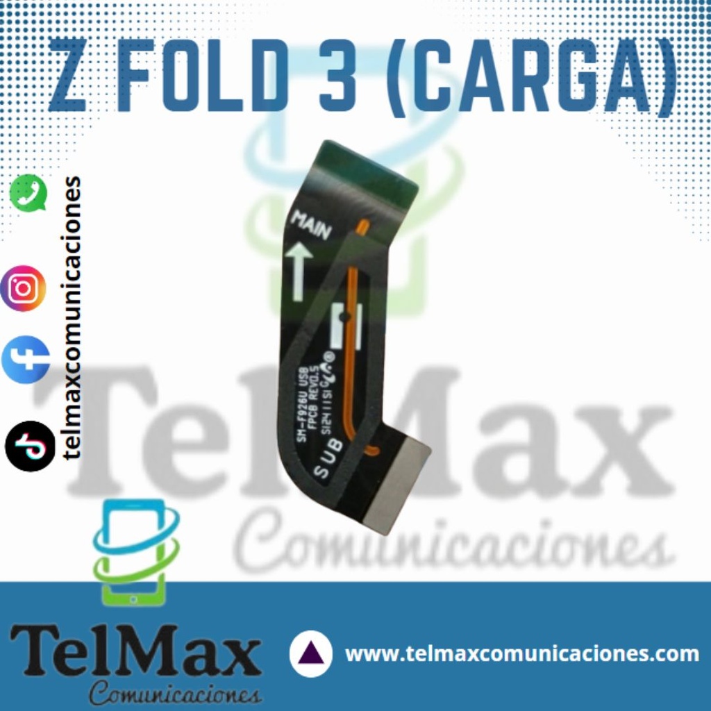 FLEX MAIN SAMSUNG Z FOLD 3 (CARGA)
