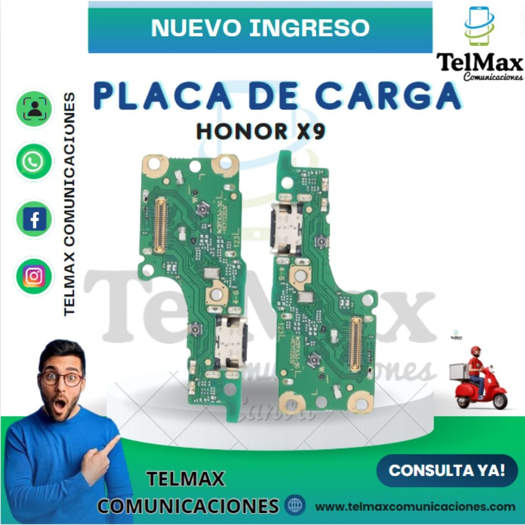 PLACA DE CARGA PARA HONOR X9