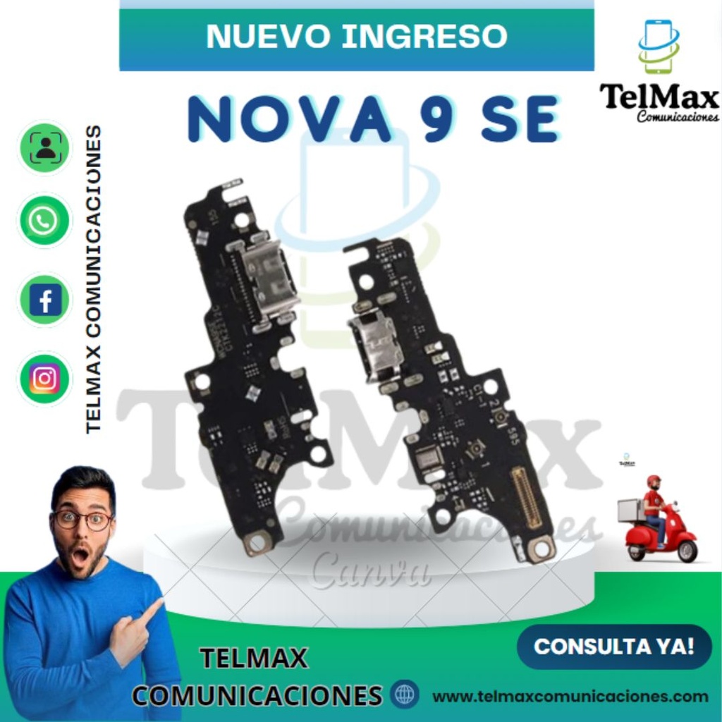 PLACA DE CARGA PARA NOVA 9 SE