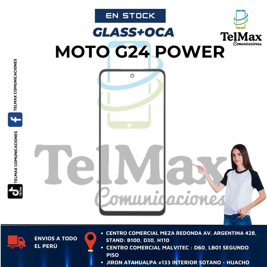 GLASS PARA MOTO G24/ G24 POWER/ G04/ E14