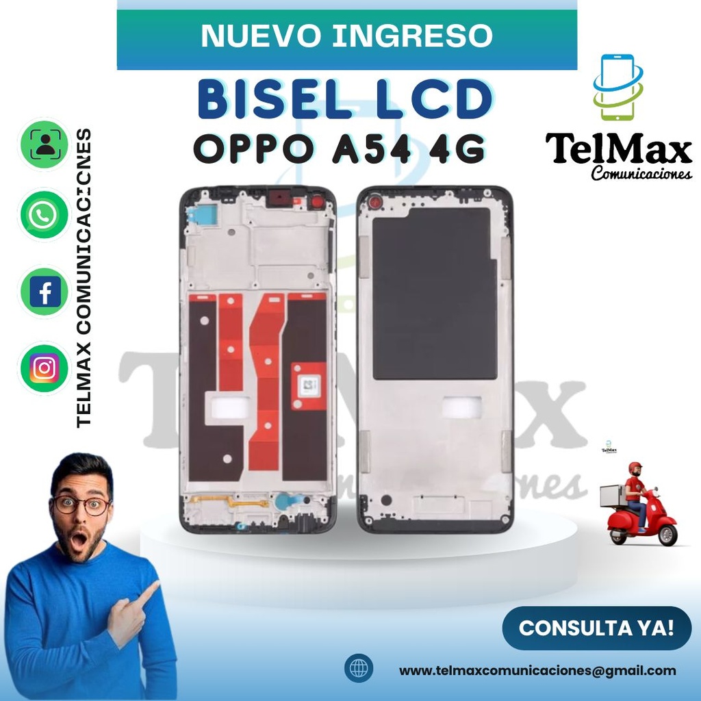 BISEL LCD PARA OPPO A54 4G