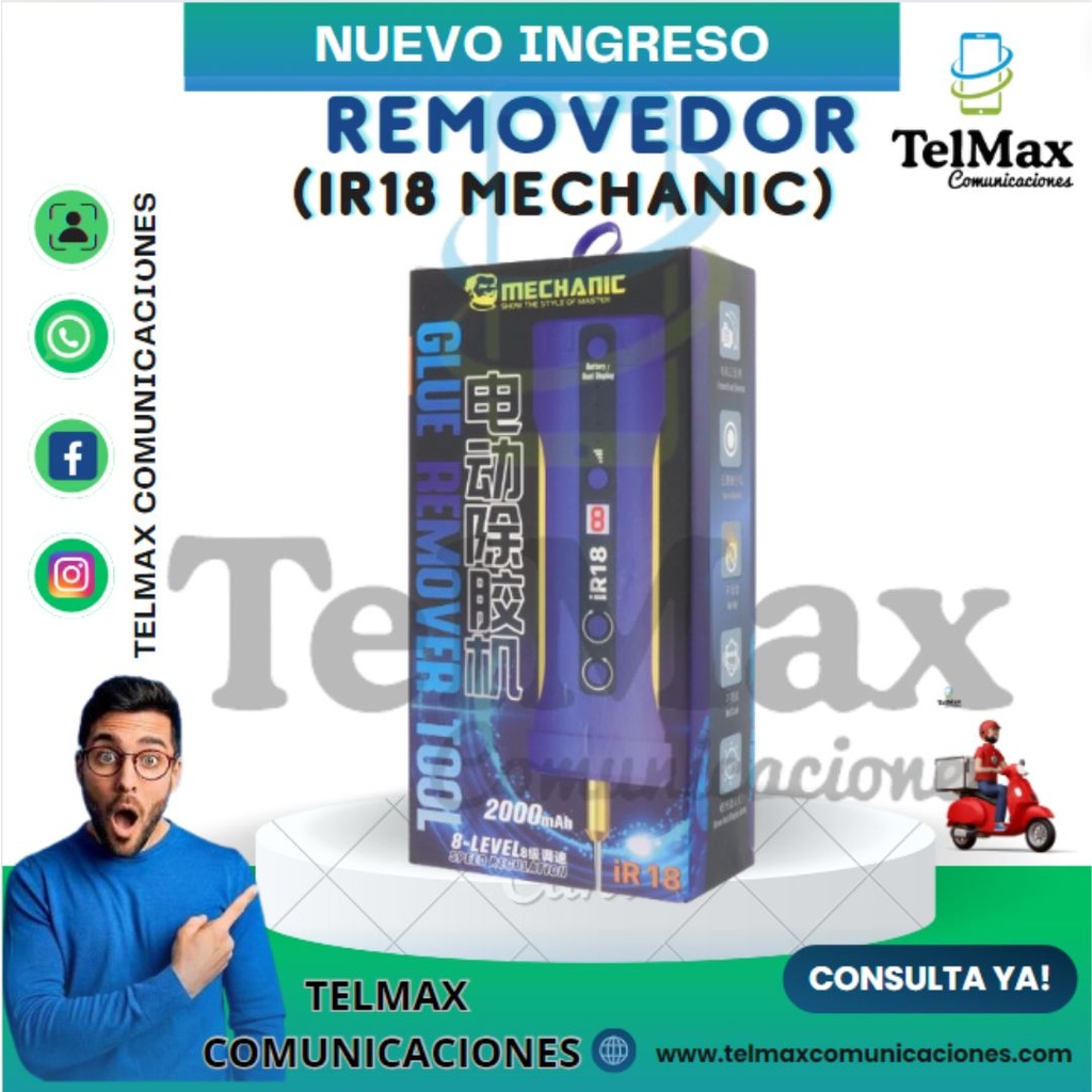 REMOVEDOR ELECTRICO MECHANIC IR18