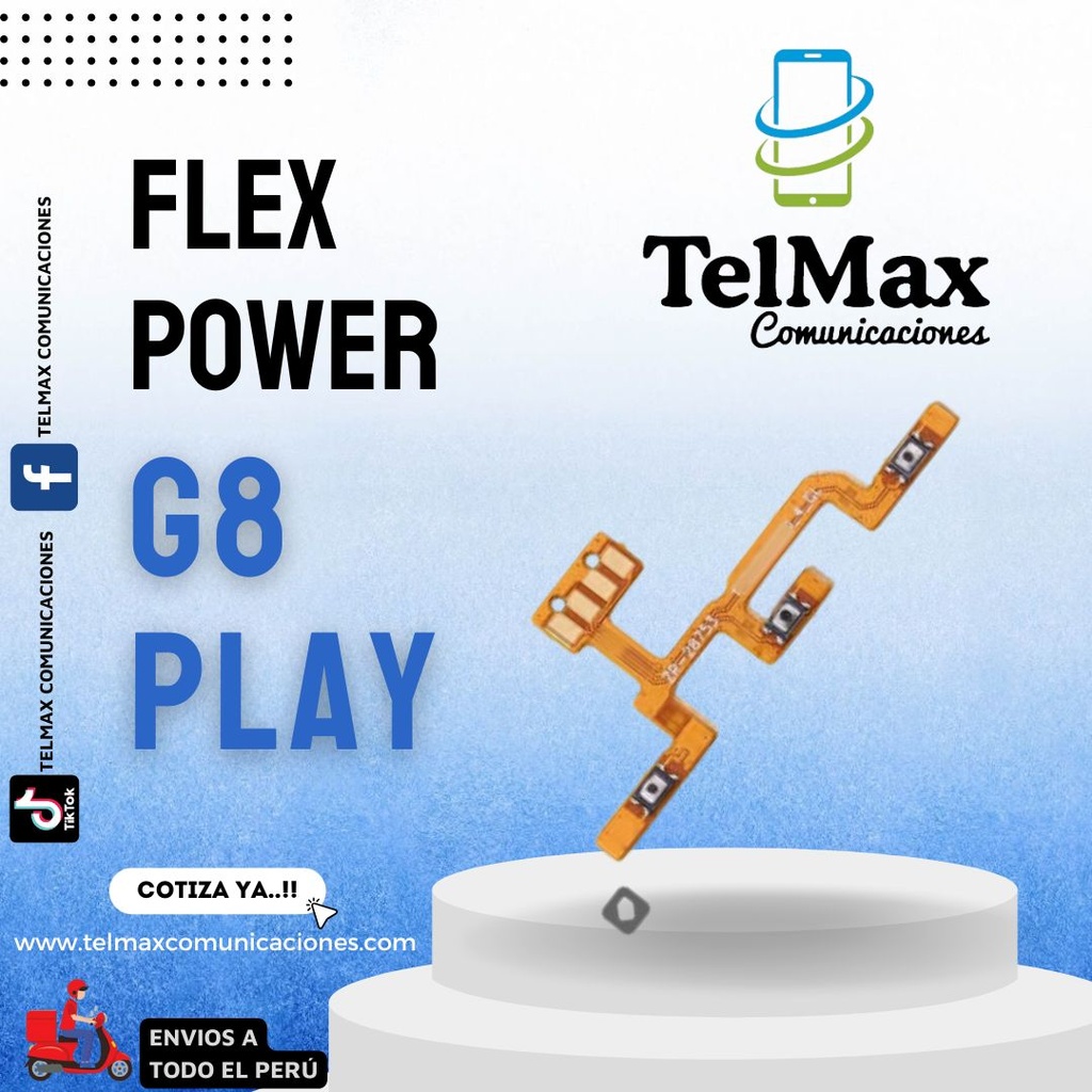 FLEX DE POWER  PARA MOTO G8 PLAY/ ONE MACRO