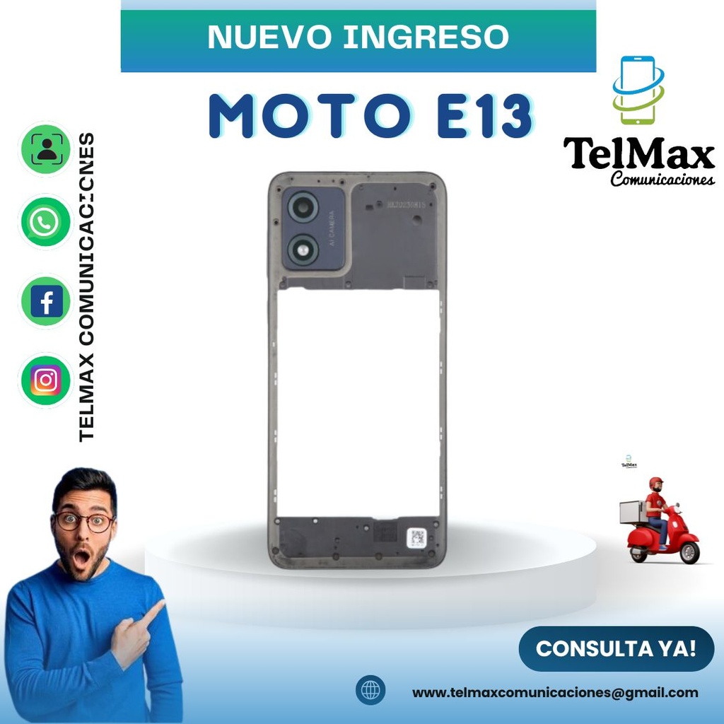 BISEL BORDE PARA MOTO E13