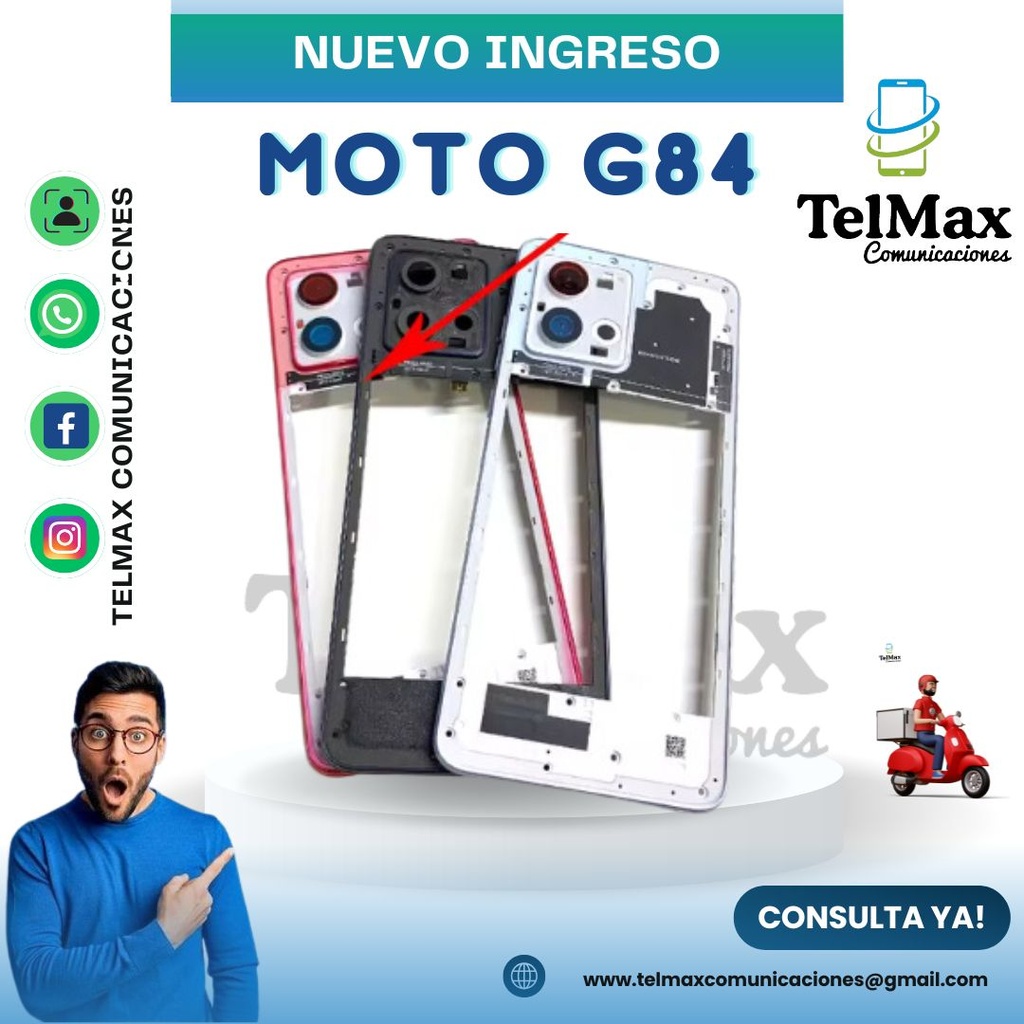 BISEL BORDE PARA MOTO G84