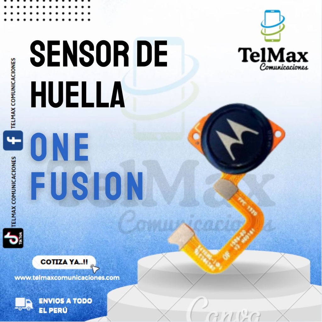 SENSOR DE HUELLA MOTOROLA ONE FUSION