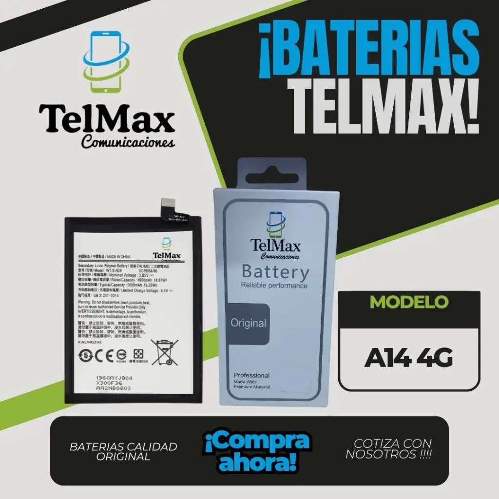 BATERIA PARA SAM A14 4G/ A04 5G (WT-S-W1)