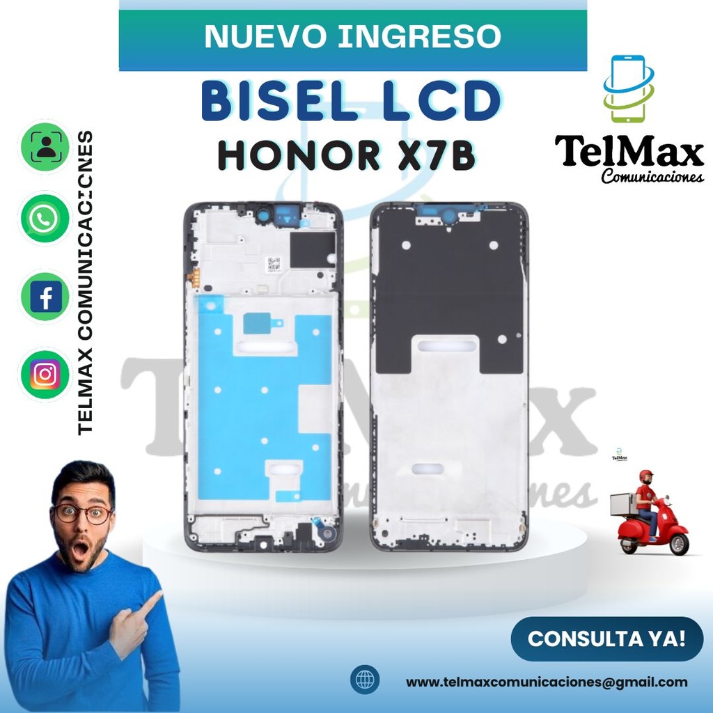 BISEL LCD PARA HONOR X7B