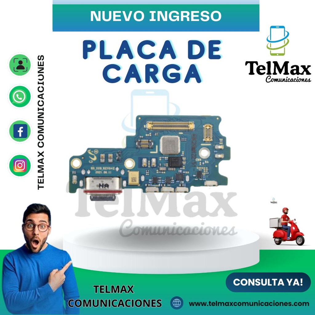 PLACA DE CARGA PARA SAM S21 FE