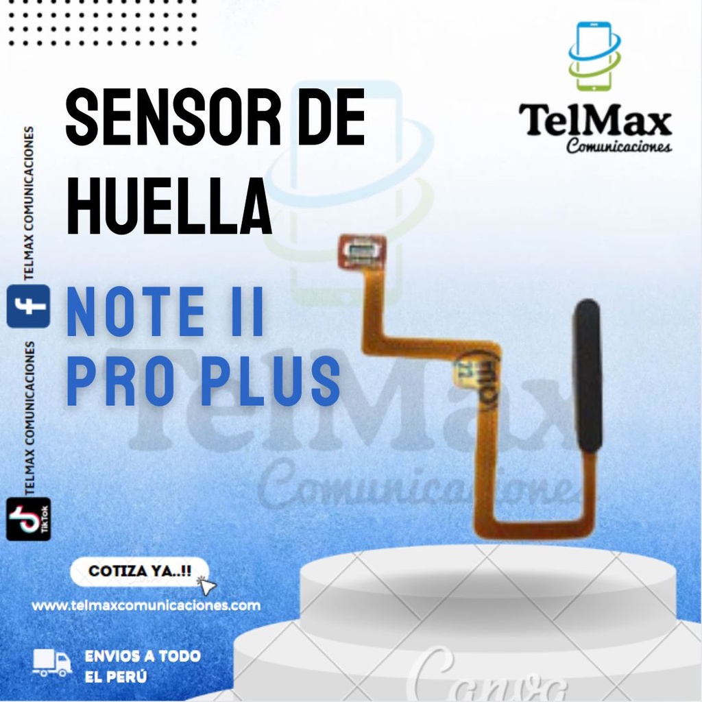 SENSOR DE HUELLA PARA XIA NOTE 11 PRO PLUS