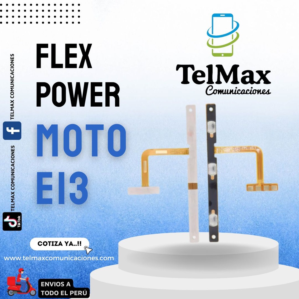 FLEX DE POWER  PARA MOTO E13