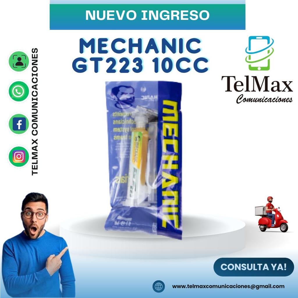 FLUX PASTA MECHANIC GT223 10CC