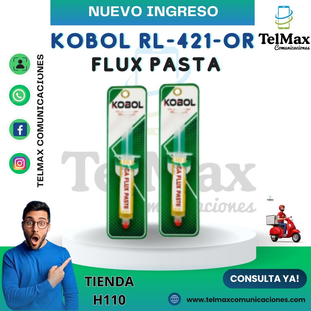 FLUX PASTA KOBOL RL-421-OR