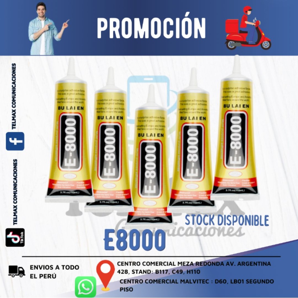 PEGAMENTO BULAIEN E8000 110ML
