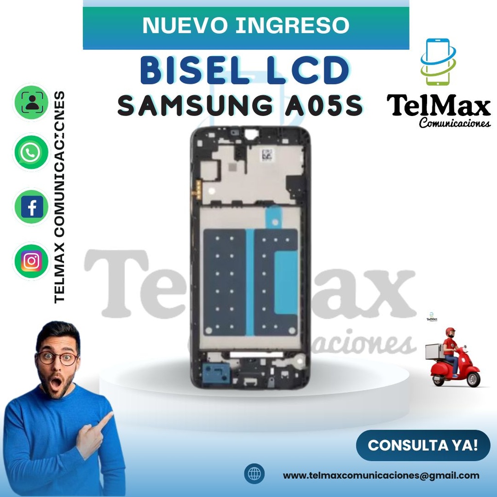 BISEL LCD PARA SAM A05S