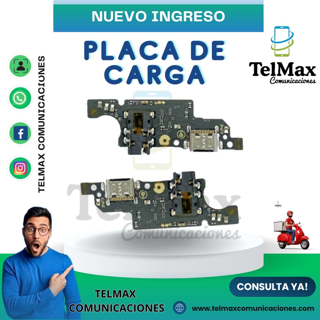 PLACA DE CARGA ZTE V50 VITA