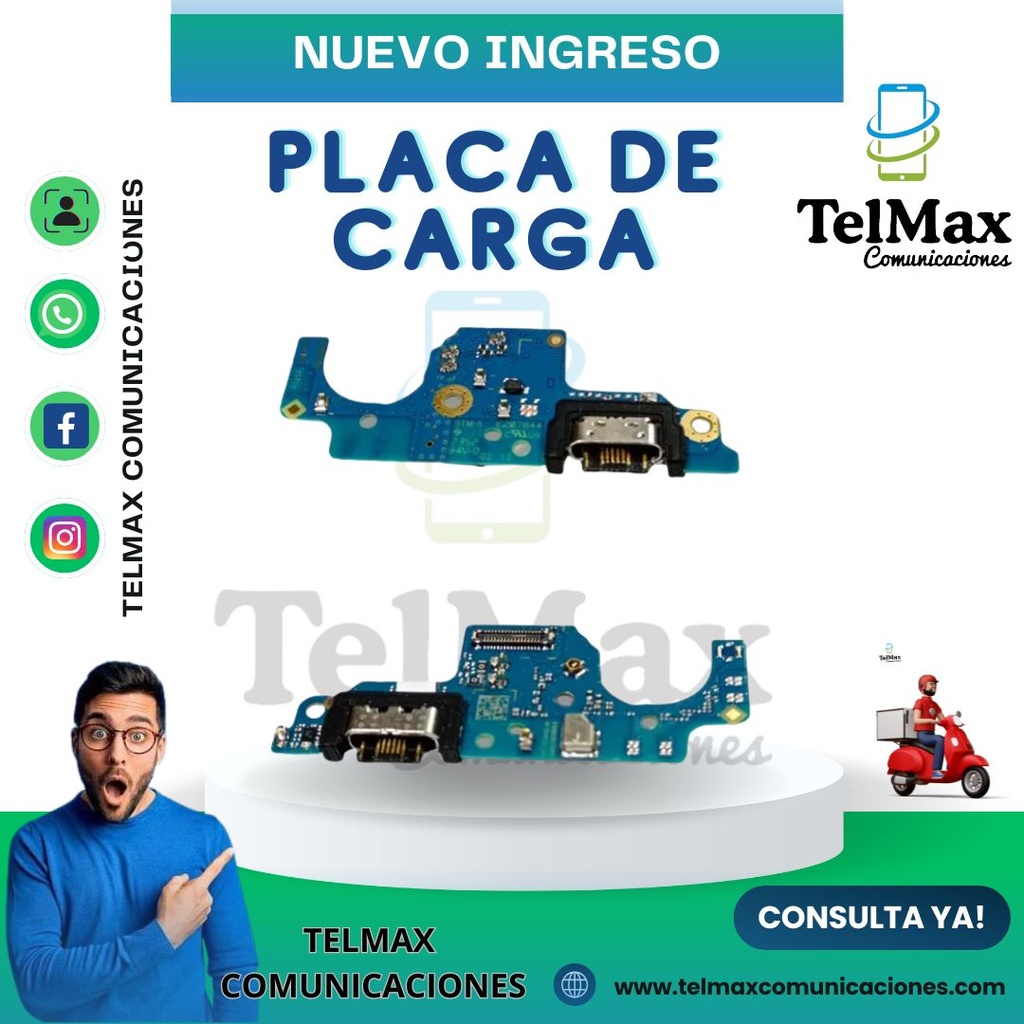 PLACA DE CARGA PARA MOTO G24