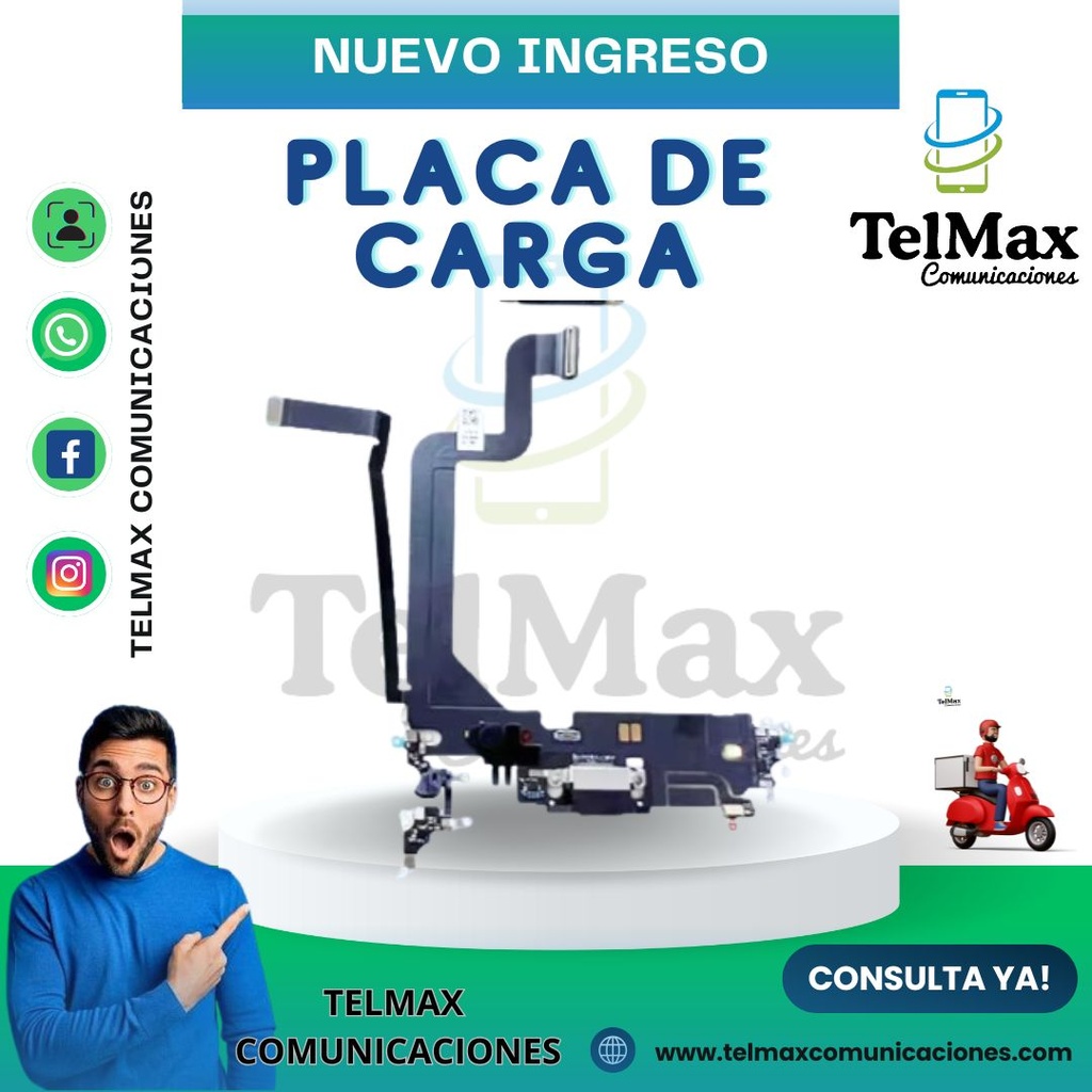 PLACA DE CARGA PARA 14 PRO MAX