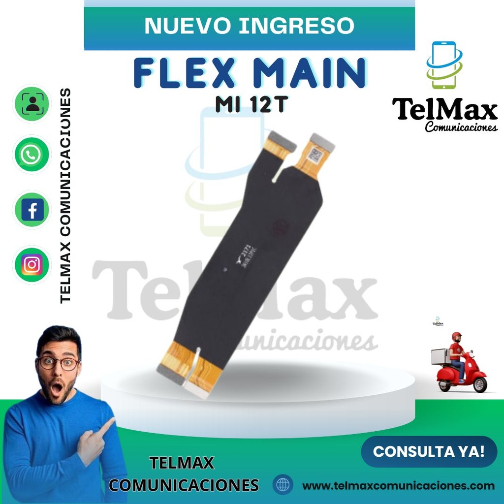 FLEX MAIN PARA XIA MI 12T