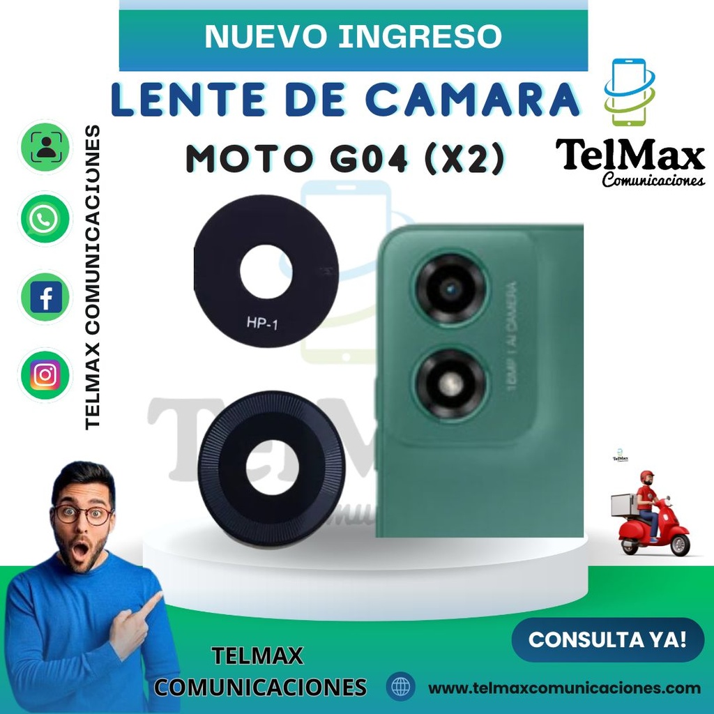 LENTE PARA MOTO G04