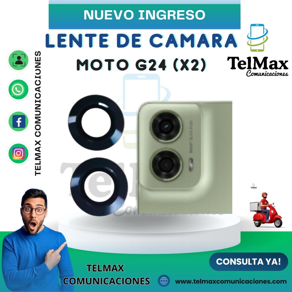 LENTE PARA MOTO G24