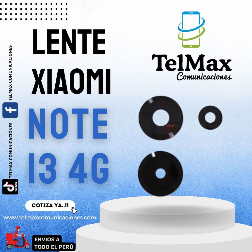 LENTE XIA NOTE 13 4G (JUEGO)