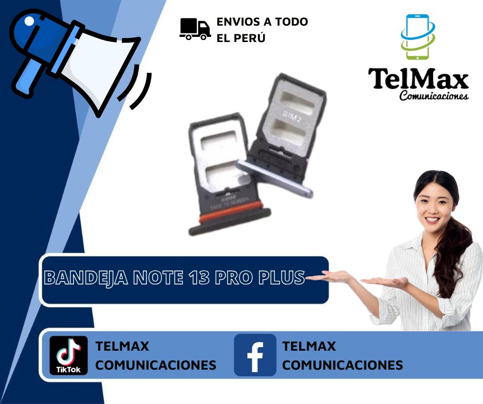 BANDEJA PARA XIA NOTE 13 PRO PLUS