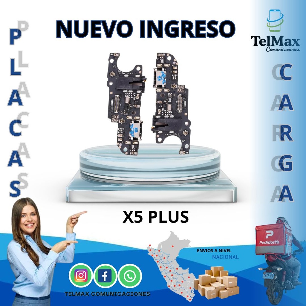 PLACA DE CARGA PARA HONOR X5 PLUS
