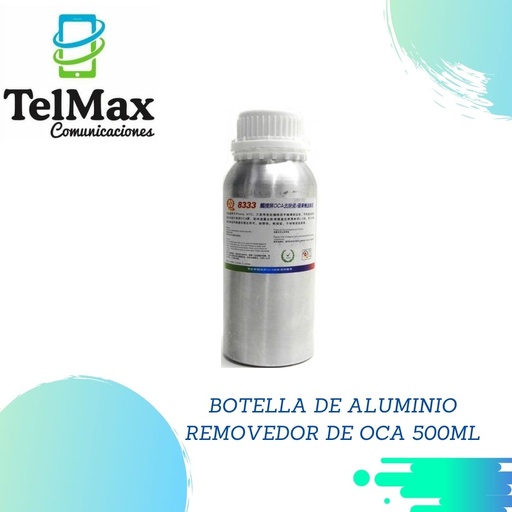 [BA8333RO50] BOTELLA DE ALUMINIO 8333 REMOVEDOR DE OCA 500ML