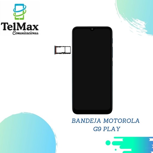 BANDEJA PARA MOTO G9 PLAY