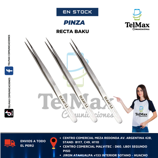 [PRBAKU] PINZA RECTA BAKU